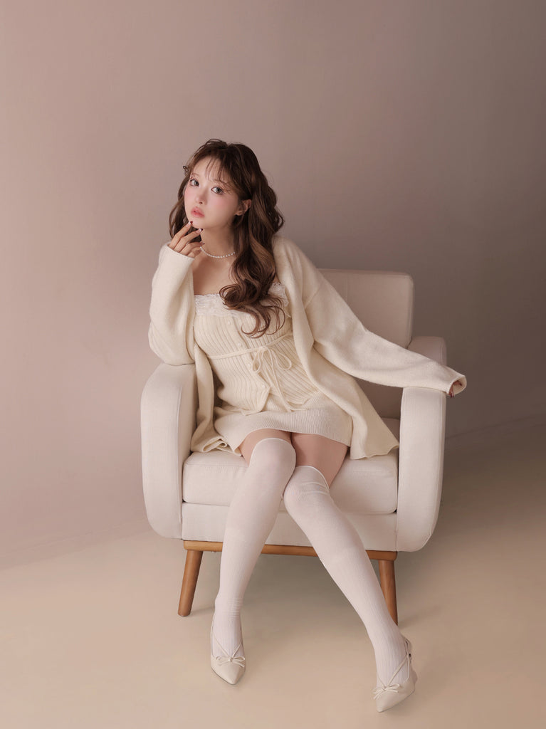 model：160cm　(size：F　color：Ivory)