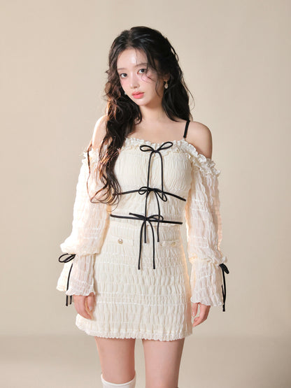 model：163cm　(size：F　color：Ivory)