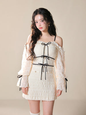 model：163cm　(size：F　color：Ivory)