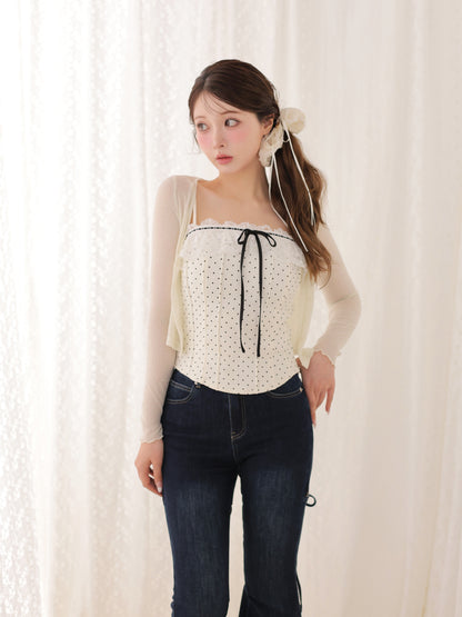 model：160cm　(size：F　color：Ivory)