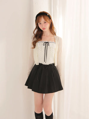 model：162cm　(size：F　color：Ivory)