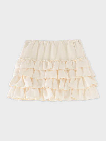 Lady doll tiered mini skirt(eme11006)