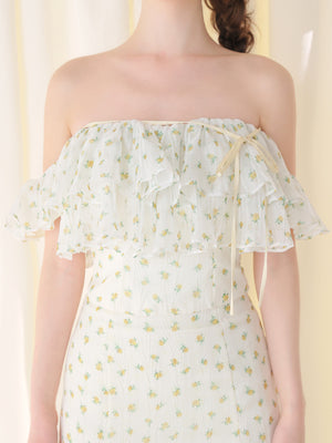 model：162cm　(size：F　color：Yellow)