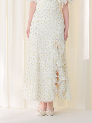 model：162cm　(size：F　color：Yellow)