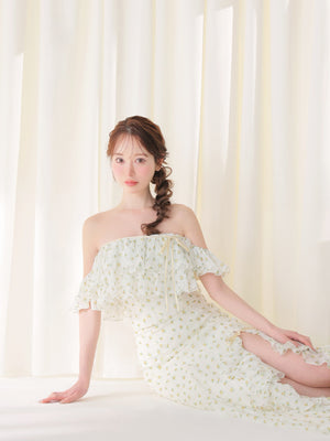 model：162cm　(size：F　color：Yellow)
