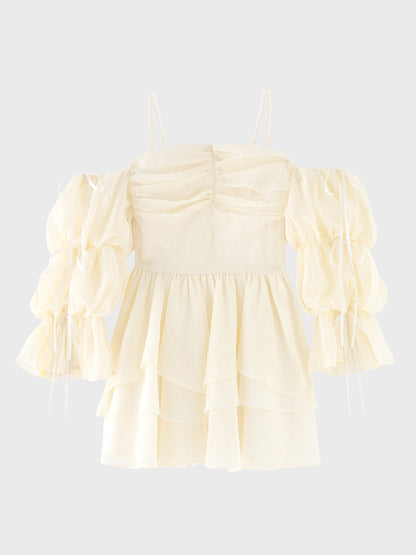 Candy sleeve mini onepiece(eme11009)