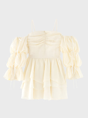 Candy sleeve mini onepiece(eme11009)