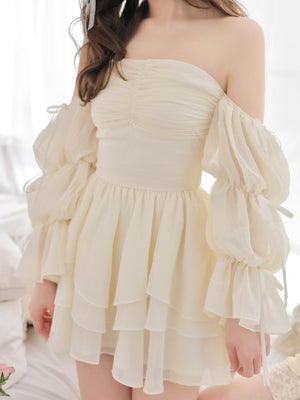 model：160cm　(size：F　color：Ivory)