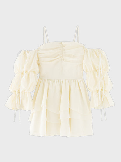 Candy sleeve mini onepiece(eme11009)