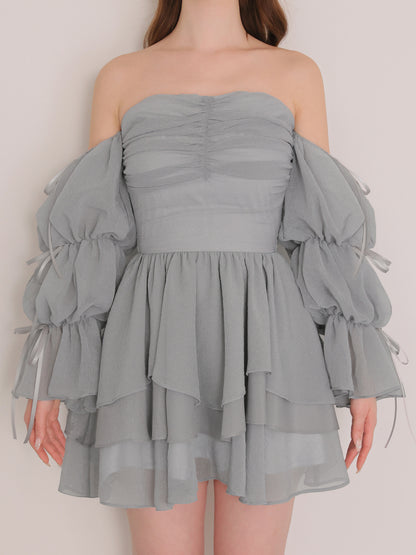 Candy sleeve mini onepiece(eme11009)