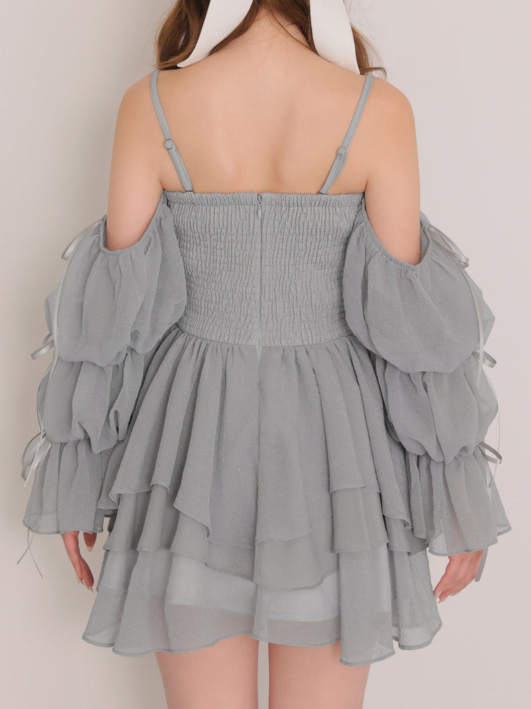 Candy sleeve mini onepiece(eme11009)