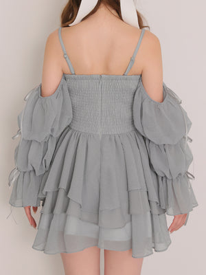 Candy sleeve mini onepiece(eme11009)