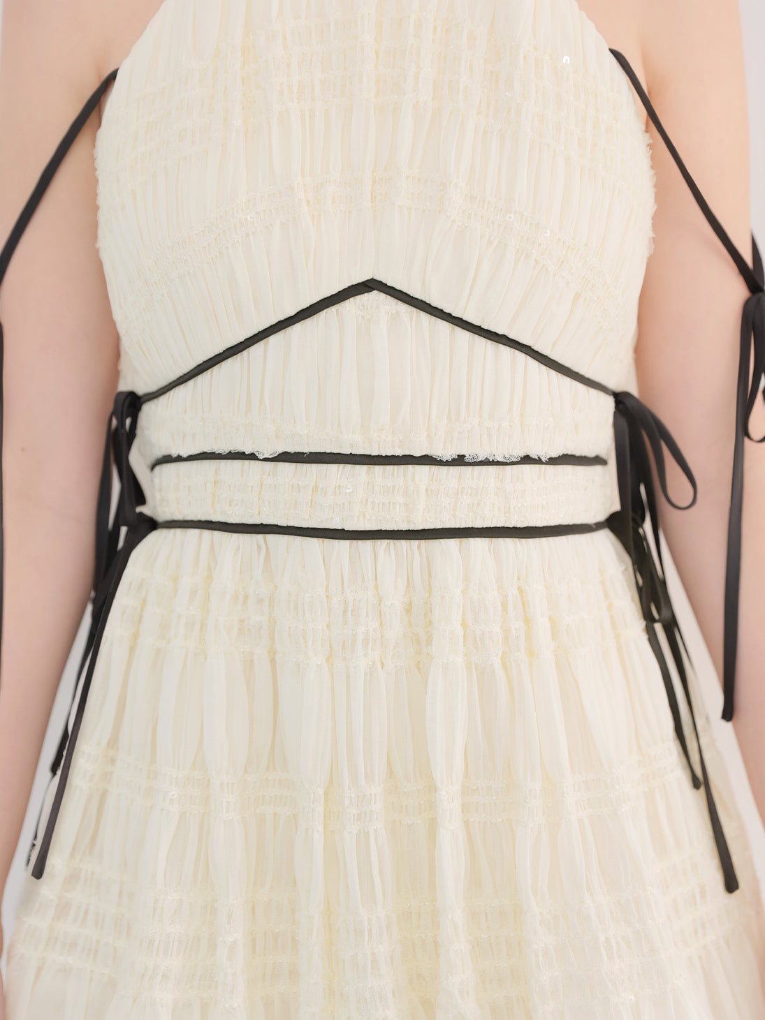 Maison chiffon frill mini onepiece(eme11010) – M me eme