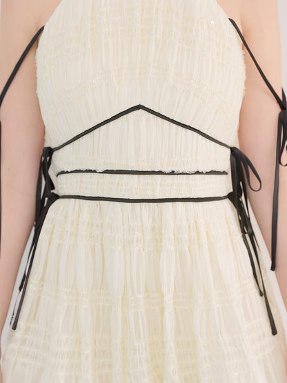 Maison chiffon frill mini onepiece(eme11010)