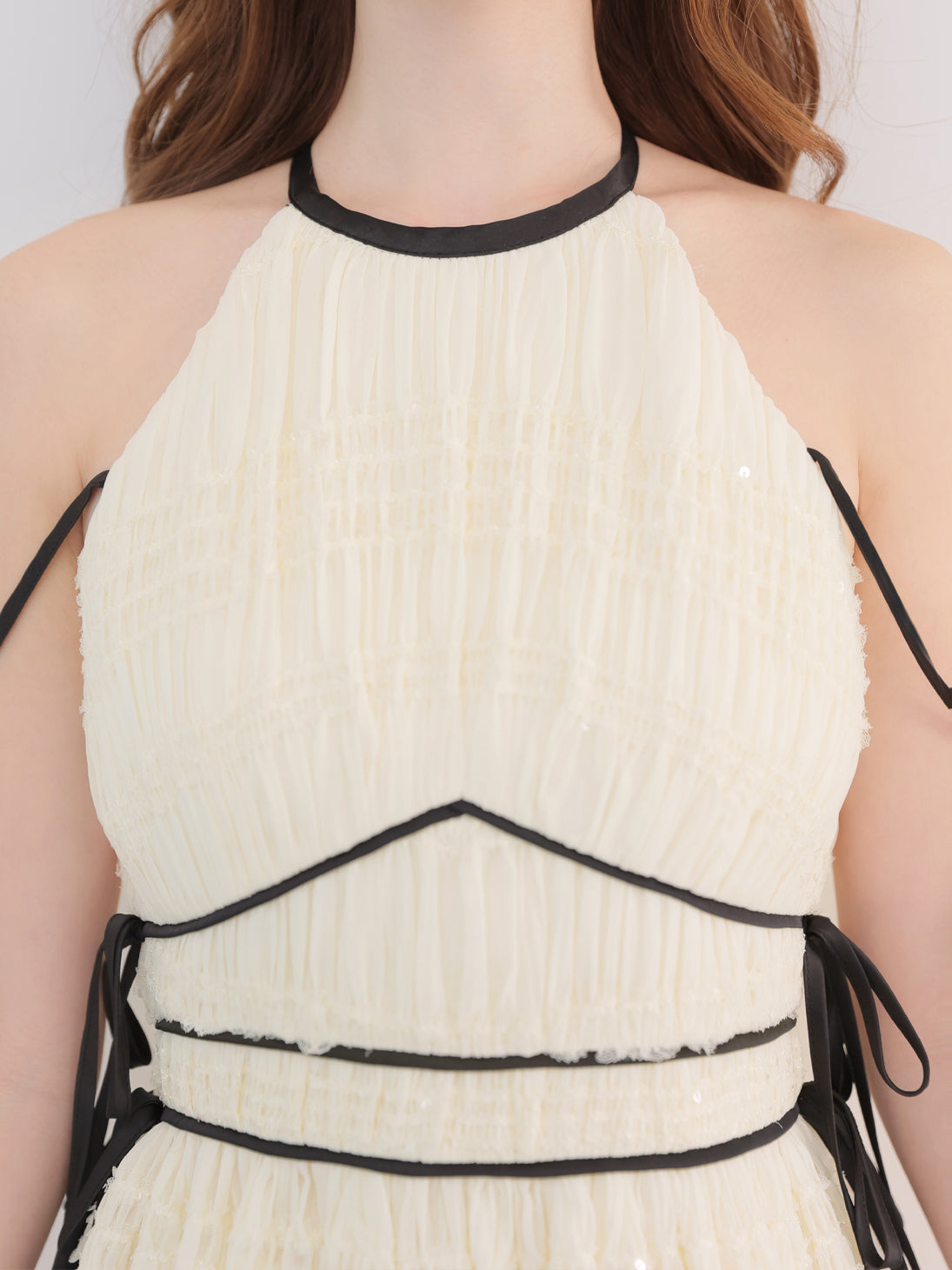 Maison chiffon frill mini onepiece(eme11010) – M me eme