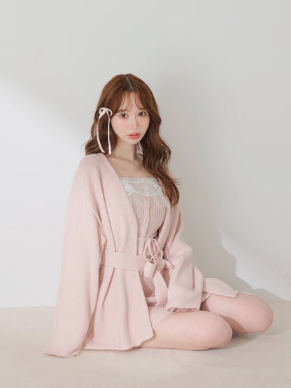 model：162cm　(size：F　color：Pink)