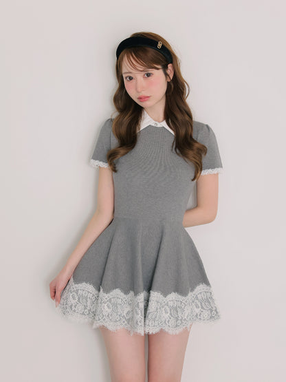 model：162cm　(size：F　color：Gray)
