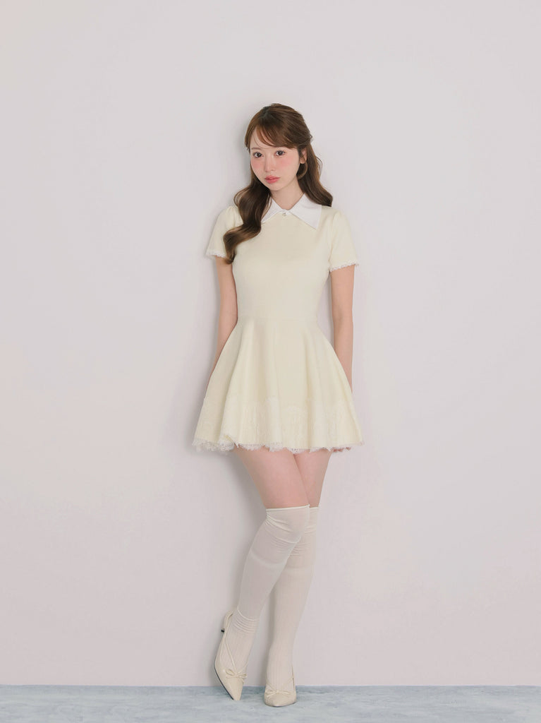 model：162cm　(size：F　color：Ivory)