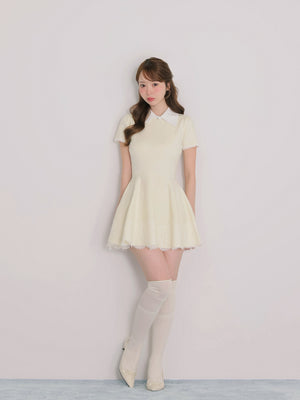 model：162cm　(size：F　color：Ivory)