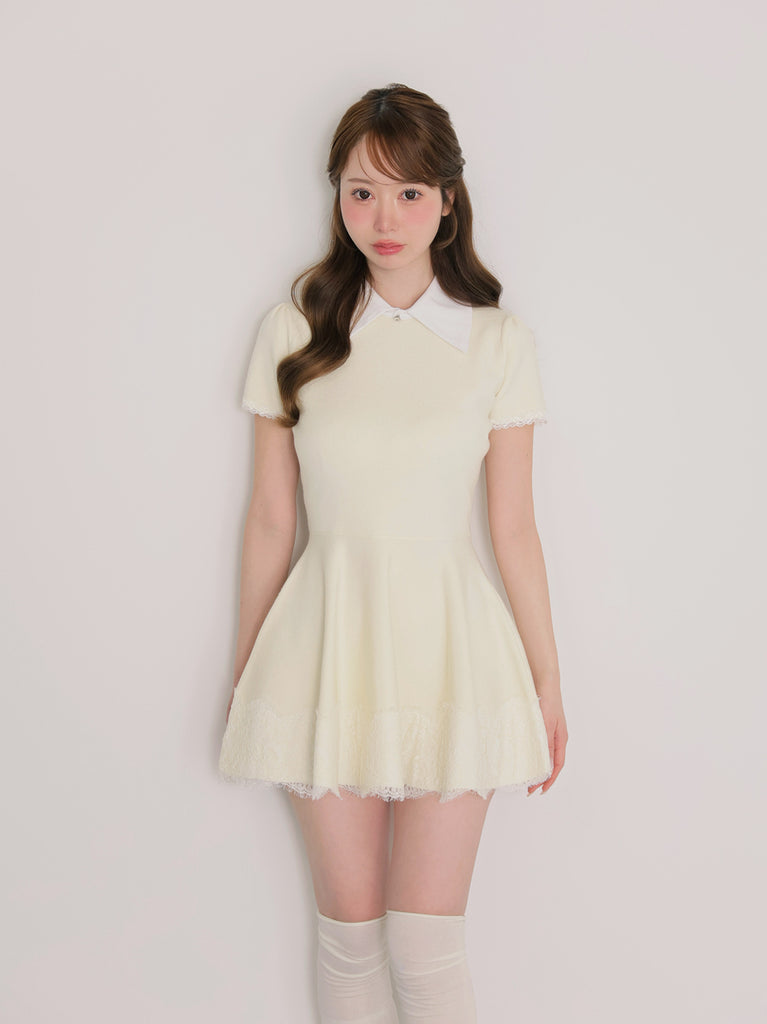 model：162cm　(size：F　color：Ivory)