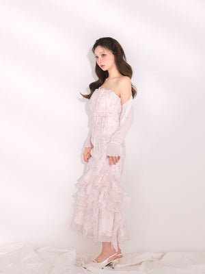 model：160cm　(size：F　color：Pink)