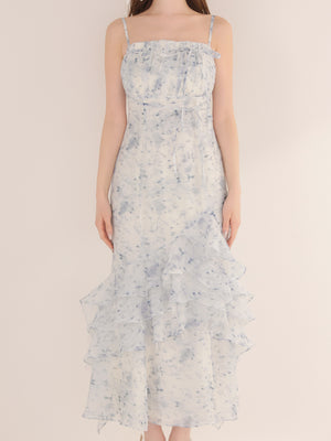 model：162cm　(size：F　color：Blue)