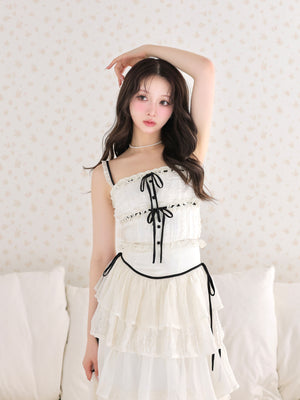 model：160cm　(size：F　color：Ivory)