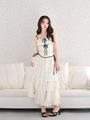 model：160cm　(size：F　color：Ivory)
