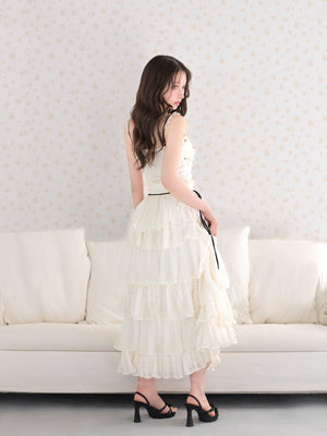 model：160cm　(size：F　color：Ivory)