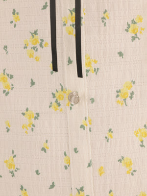 【Pre order】Strap ribbon flower mini onepiece(eme11028)