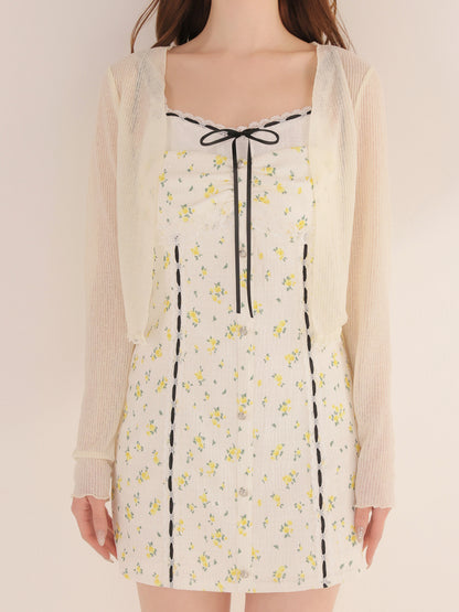 model：162cm　(size：F　color：Ivory)