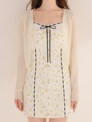 model：162cm　(size：F　color：Ivory)