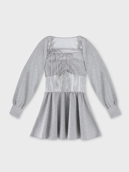 Corset lace ensemble mini onepiece(eme11034)