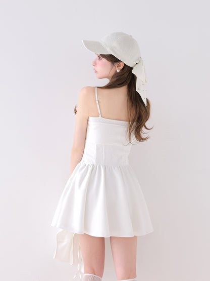 model：160cm　(size：F　color：White)