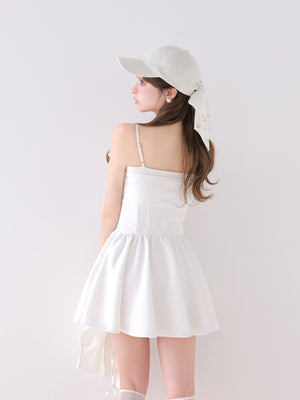 model：160cm　(size：F　color：White)