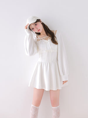 model：160cm　(size：F　color：White)