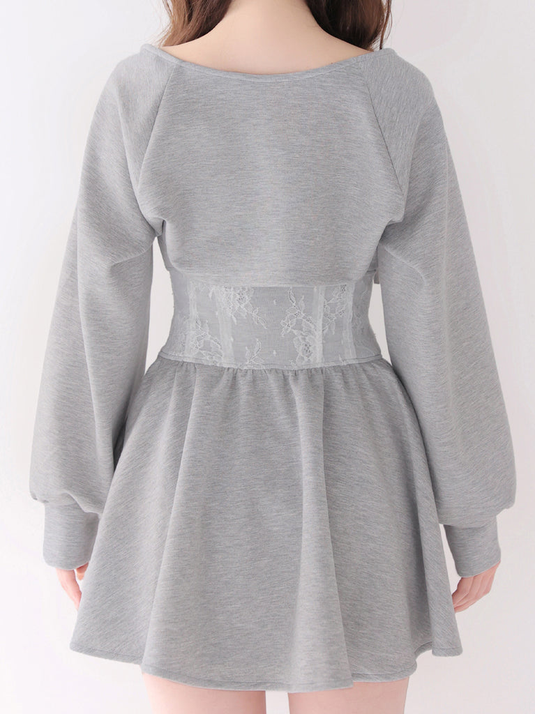 Corset lace ensemble mini onepiece(eme11034)