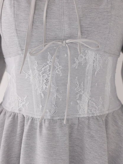 Corset lace ensemble mini onepiece(eme11034)