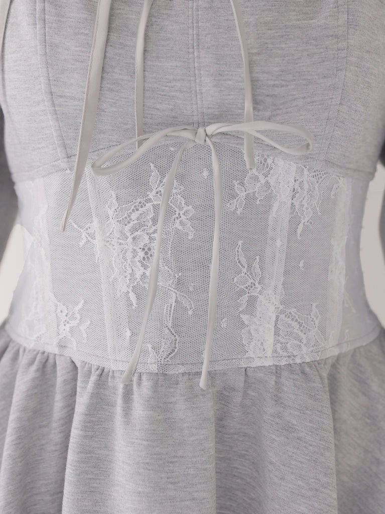 Corset lace ensemble mini onepiece(eme11034)