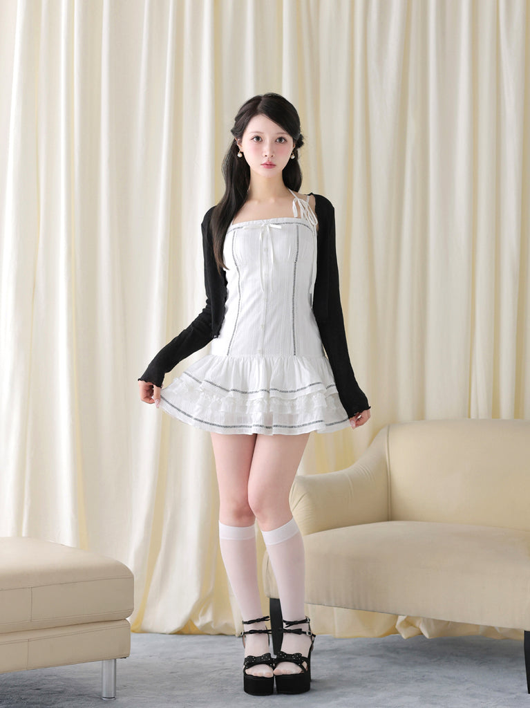 model：160cm　(size：F　color：Black)