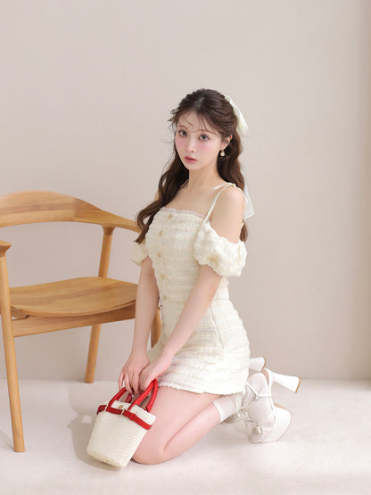 model：160cm　(size：F　color：Ivory)