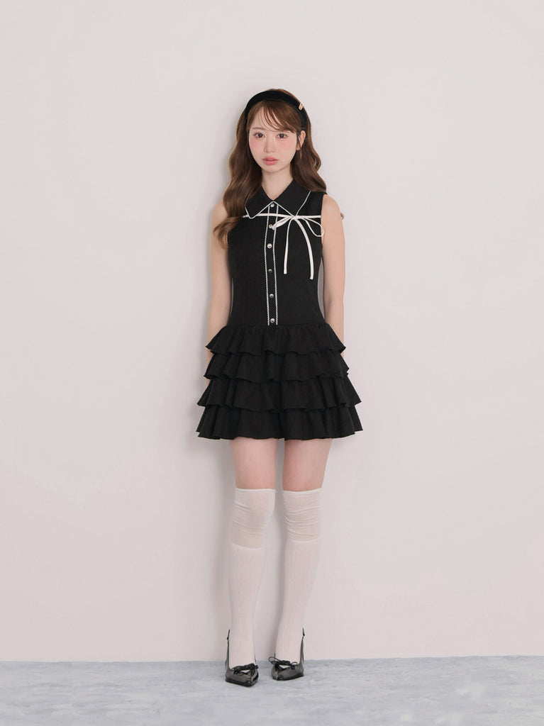 model：162cm　(size：F　color：Black)