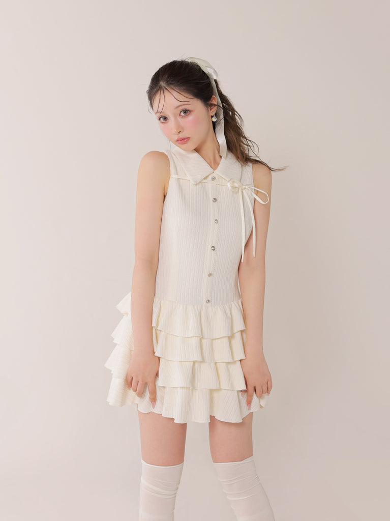 model：160cm　(size：F　color：Ivory)