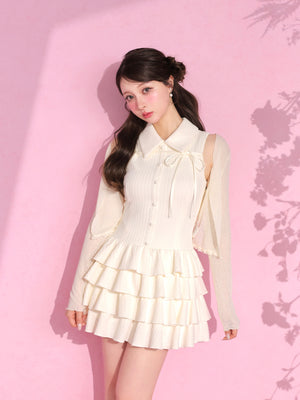 model：160cm　(size：F　color：Ivory)