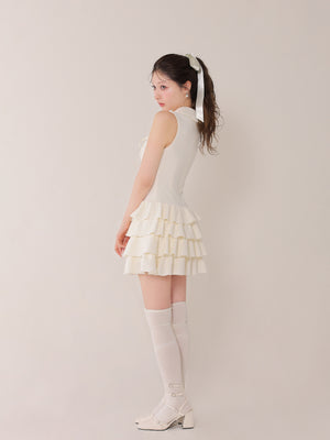 model：160cm　(size：F　color：Ivory)