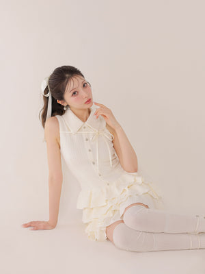 model：160cm　(size：F　color：Ivory)