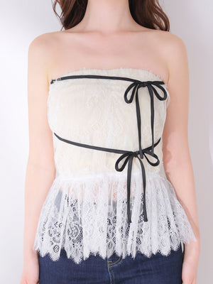 model：162cm　(size：F　color：Ivory)