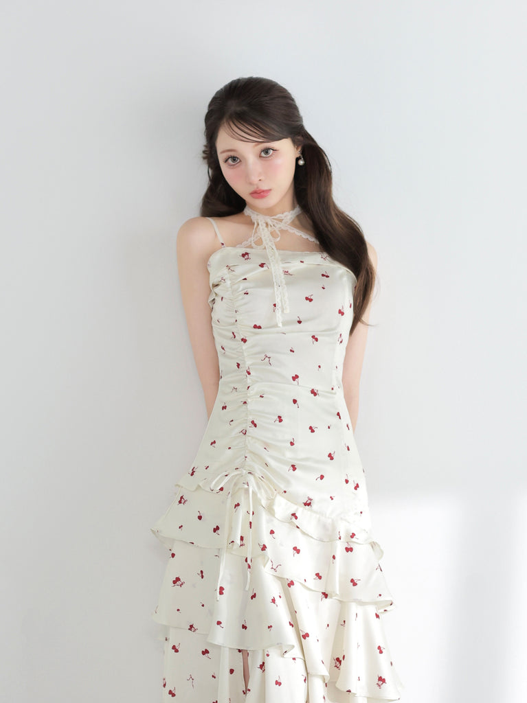 model：160cm　(size：F　color：Ivory)