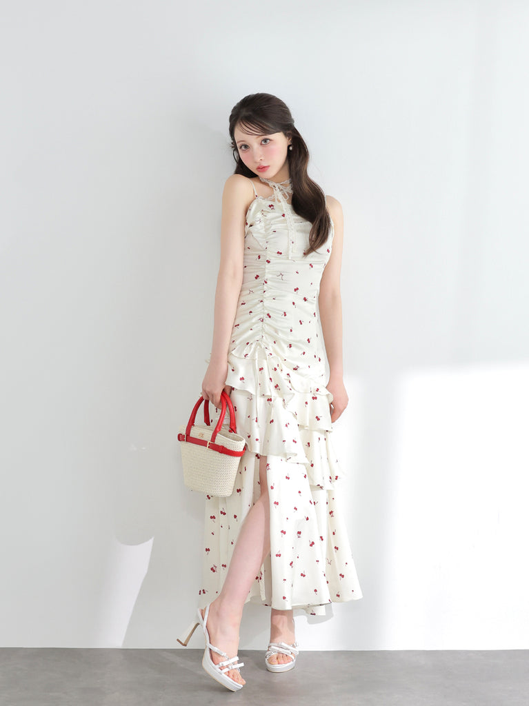 model：160cm　(size：F　color：Ivory)