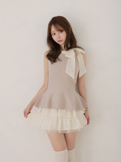 model：160cm　(size：F　color：Pink)